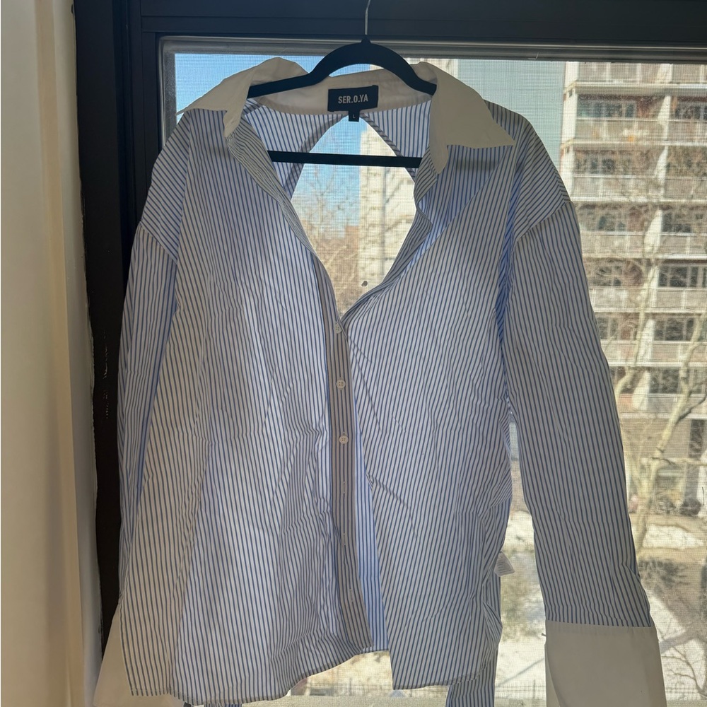 Open Back Button Down - image 1